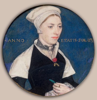 Mrs Jane Small, formerly Mrs Pemberton by Hans Holbein der Jüngere